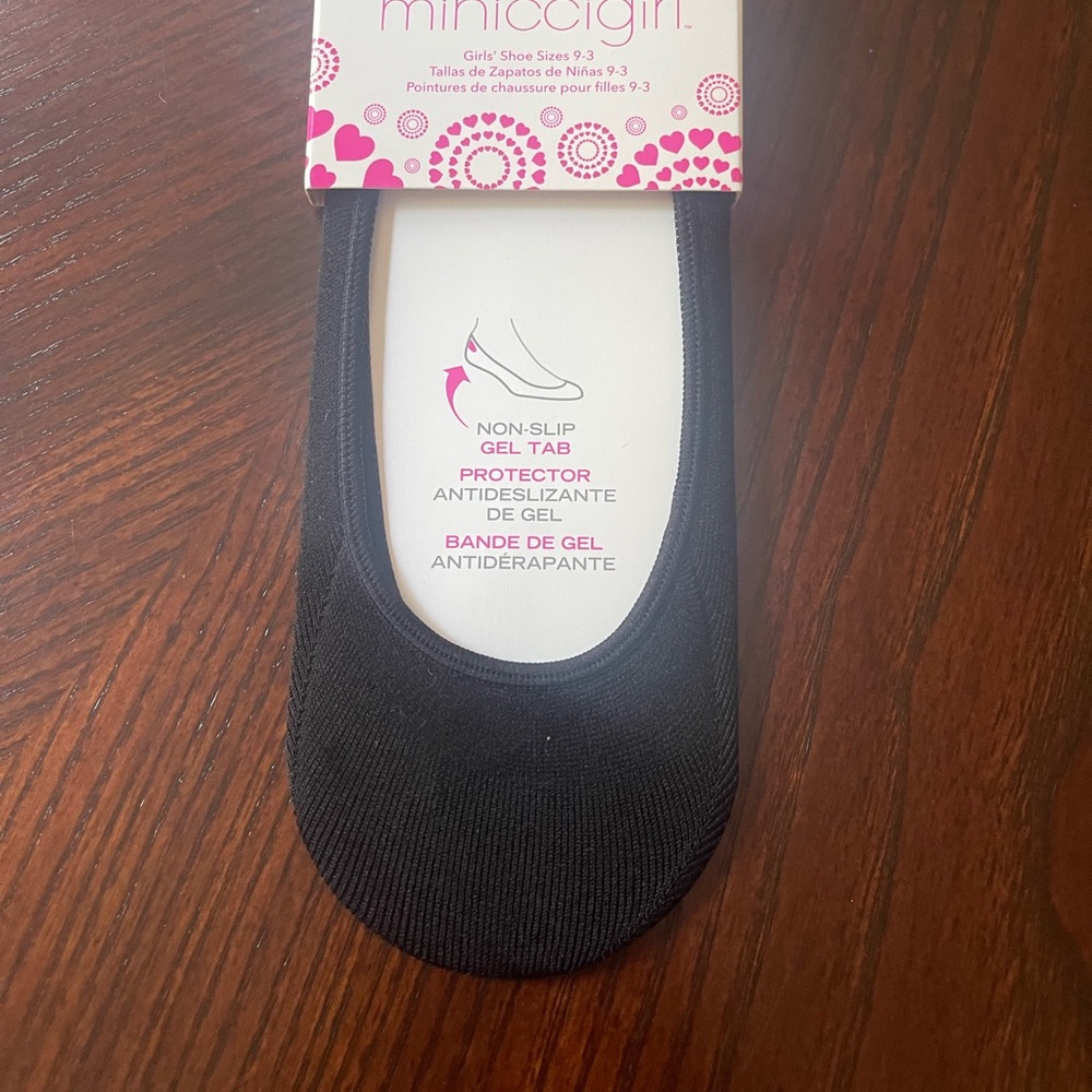Liner Socks/Ultra Low Cut w/Gel Tab/Girls/Medium/Shoe 9-3